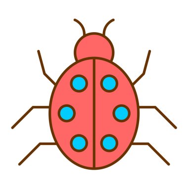 Uğur böceği vektör illüstrasyonuName