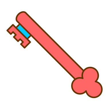 Yiyecek ve içecek sembolünün vektör çizimi