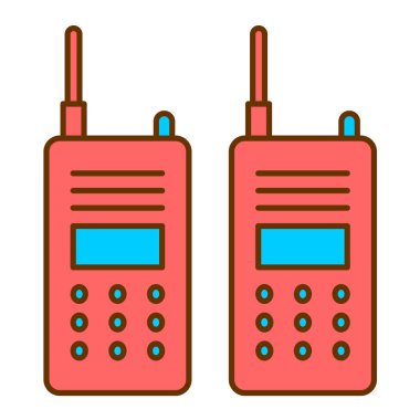 radyo simgesi vektör illüstrasyonu