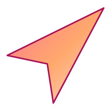 imleç simgesi vektör illüstrasyonu