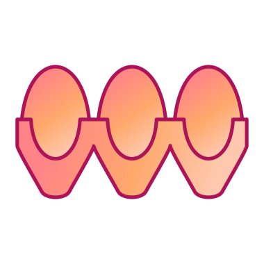 Çizgi film simgesinin vektör çizimi