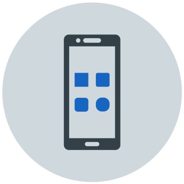 Cep telefonu. Basit resimleme