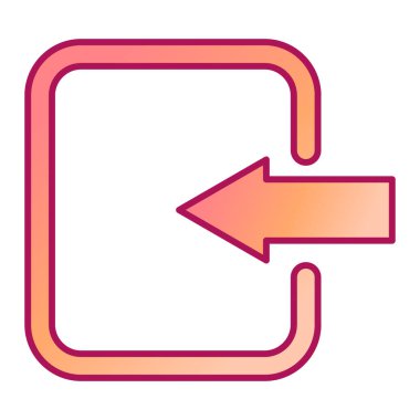 ok simgesi vektör illüstrasyonu