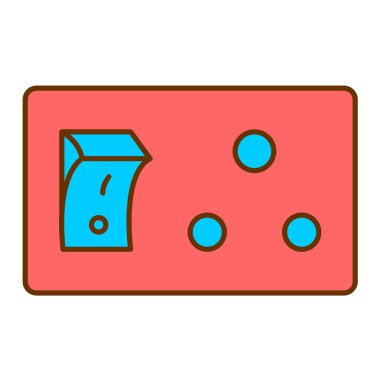 zar simgesi vektör illüstrasyonu