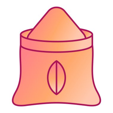 Bir karikatür kamp çadırının vektör çizimi