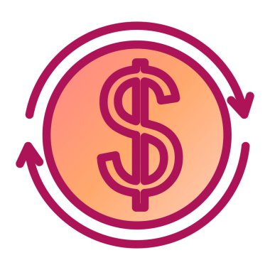 Dolar işareti vektör illüstrasyonuName