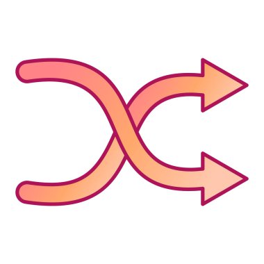 ok simgesi vektör illüstrasyonu