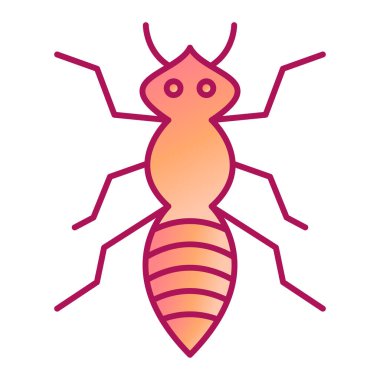 karınca simgesi vektör illüstrasyonu