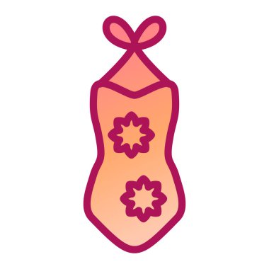 mayolu simge düz stil