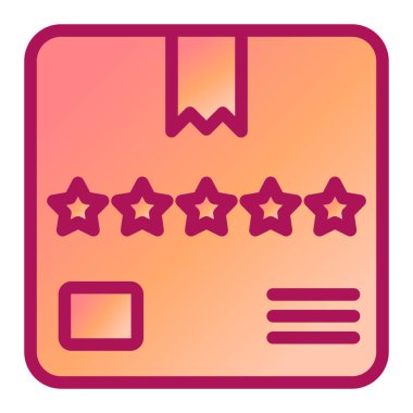 hediye simgesi, vektör çizimi