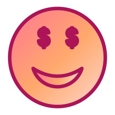 yüz ifadesi ifade vektör illüstrasyonu