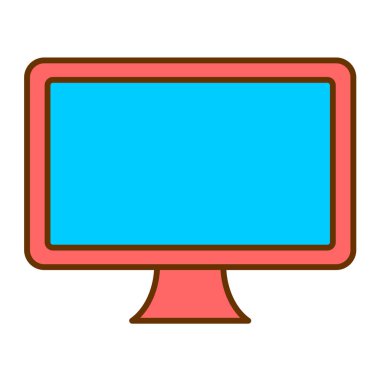 izleyici ikon vektör illüstrasyonu