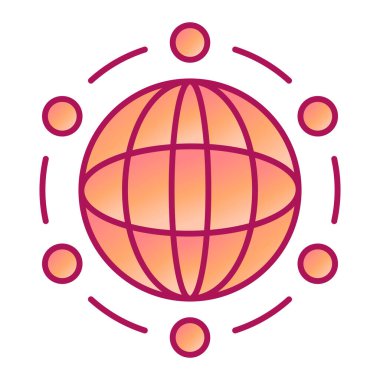 genel ağ vektör illüstrasyonu