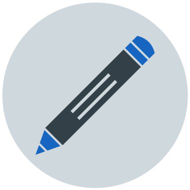 kalem simgesi vektör illüstrasyonu