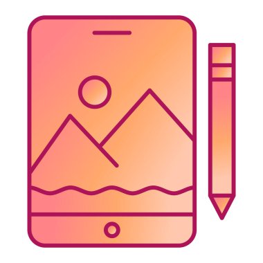 seo modern simgesinin vektör illüstrasyonu