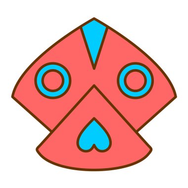 Bir oyun simgesinin vektör illüstrasyonu