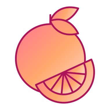 Limon web simge vektör çizim 