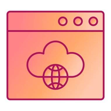 seo modern simgesinin vektör illüstrasyonu