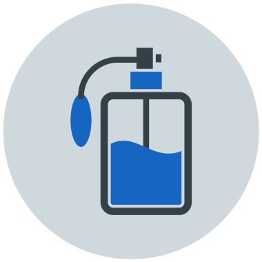 Parfüm modern ikon vektör çizimi 