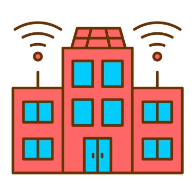 Kablosuz ağ sistemi. Basit resimleme