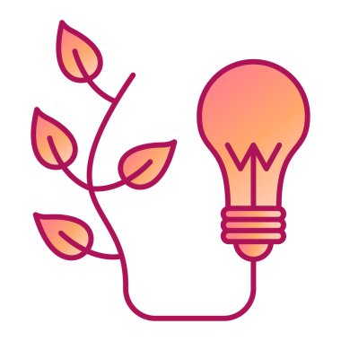 Yapraklı ve yapraklı vektör illüstrasyon tasarımı