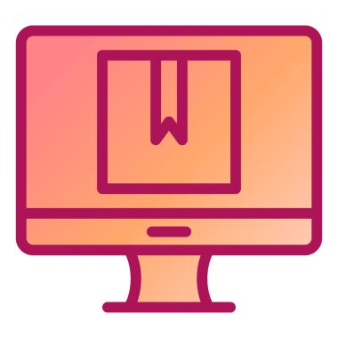 İnternetten alışveriş. Basit tasarım