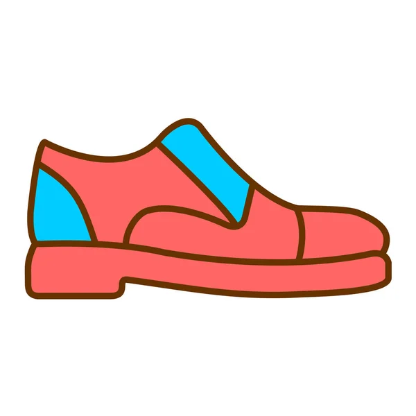 Εικονίδιο Παπουτσιών Διανυσματική Απεικόνιση — Διανυσματικό Αρχείο