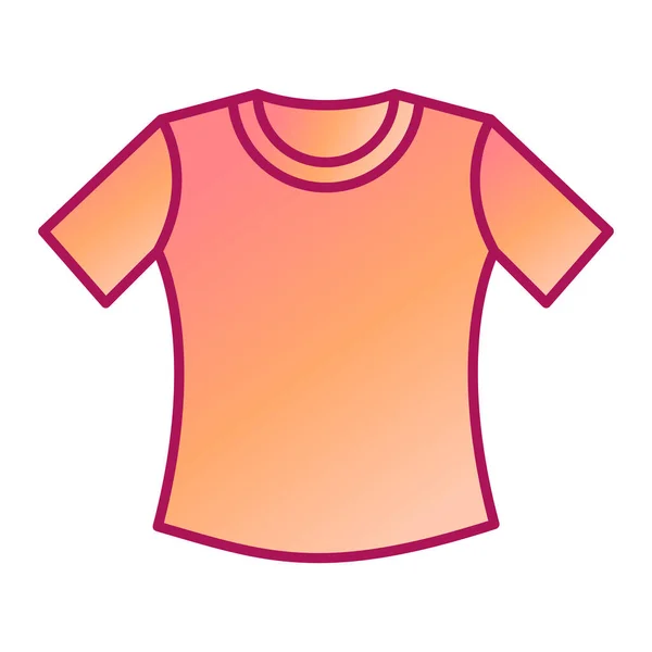 Shirt Vorlage Vektorillustration — Stockvektor