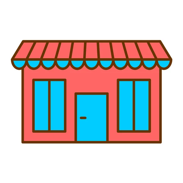 Winkel Icoon Cartoon Van Winkelen Vector Pictogrammen Voor Web Design — Stockvector