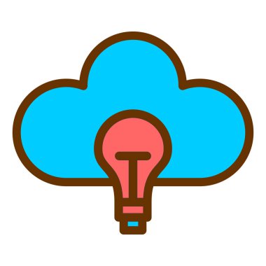 Bulut hesaplama. Web simgesi