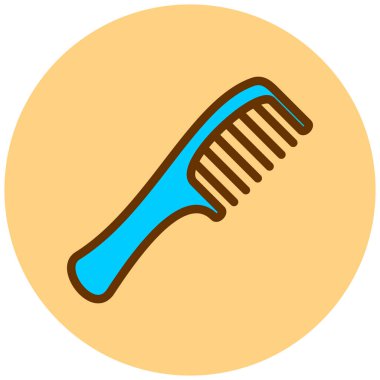 Tarak. Web simgesi basit tasarım