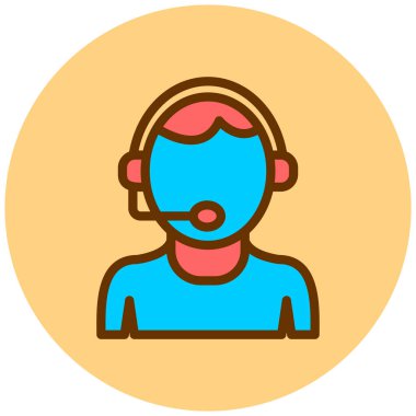 Çağrı merkezi. Basit resimleme