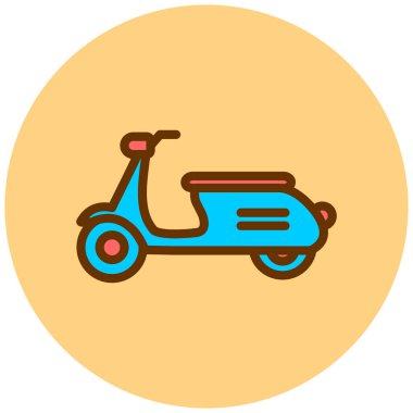 Mobilet. Web simgesi basit illüstrasyon