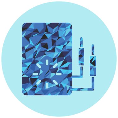 Bir mobil uygulama için vektör illüstrasyonuName.