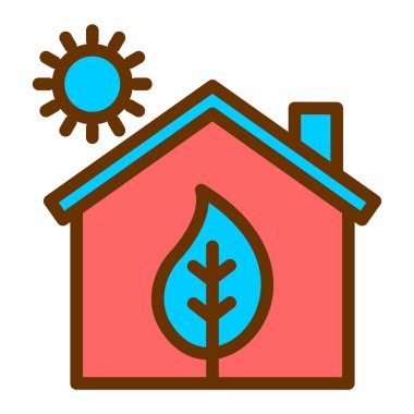 ev vektörü illüstrasyonu