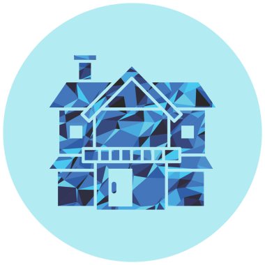 ev simgesi vektör illüstrasyonu