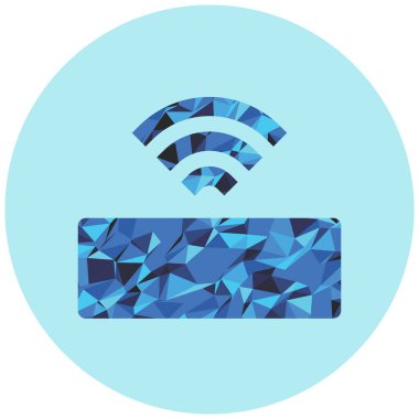 wifi simgesi vektör illüstrasyonu