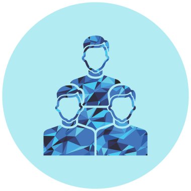 Bir kadın ve erkeğin vektör çizimi