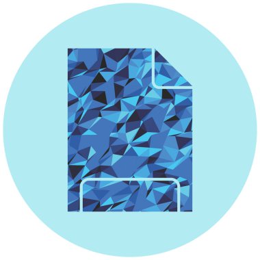 Güzel bir çokgen için arka planın vektör çizimi