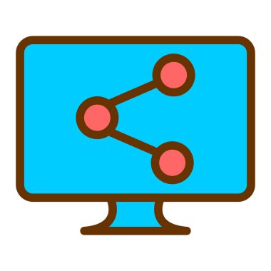 ağ paylaşımı. Basit resimleme