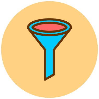 huni. Web simgesi basit illüstrasyon