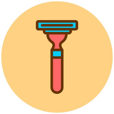 Jilet. Web simgesi basit illüstrasyon