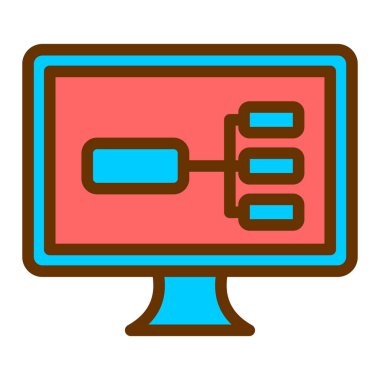 ağ paylaşım simgesi çizimi