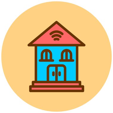 Modern simgenin vektör illüstrasyonu