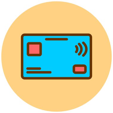 Kredi kartıyla. Basit tasarım