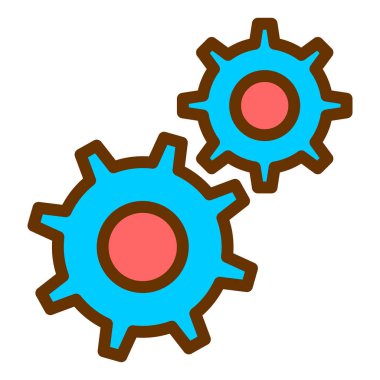 Ayarlama. Web simgesi basit illüstrasyon