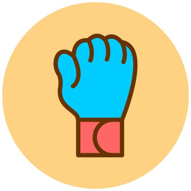 Boks eldivenleri. Basit tasarım