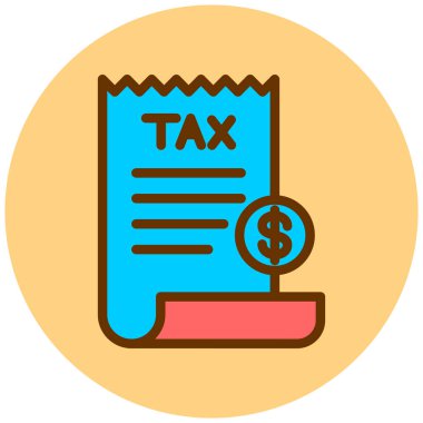 Para için. Web simgesi basit illüstrasyon