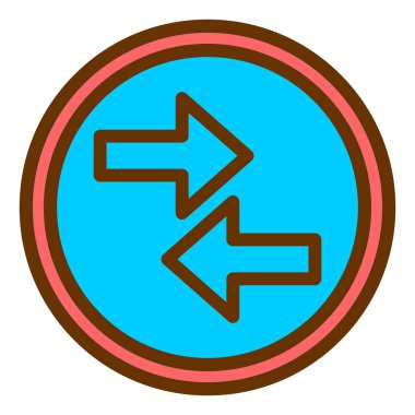 ok simgesinin vektör illüstrasyonu