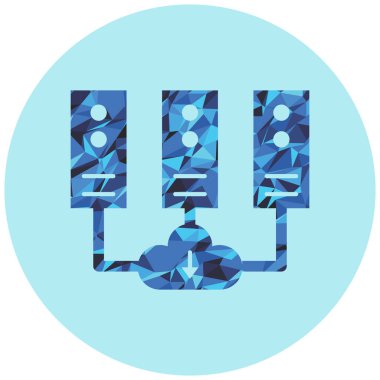 Bir mobil uygulama için vektör illüstrasyonuName.